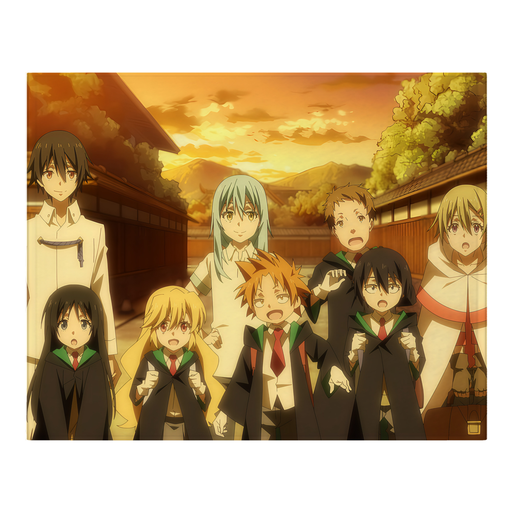 （画像用） 転スラ Regarding Reincarnated to Slime フランネルブランケット・多サイズ対応（横型）