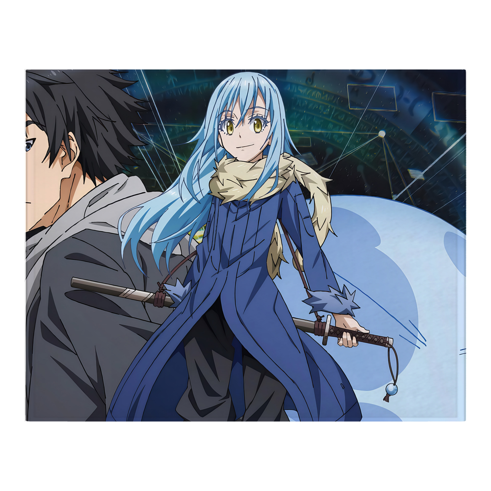 （画像用） 転スラ Regarding Reincarnated to Slime フランネルブランケット・多サイズ対応（横型）