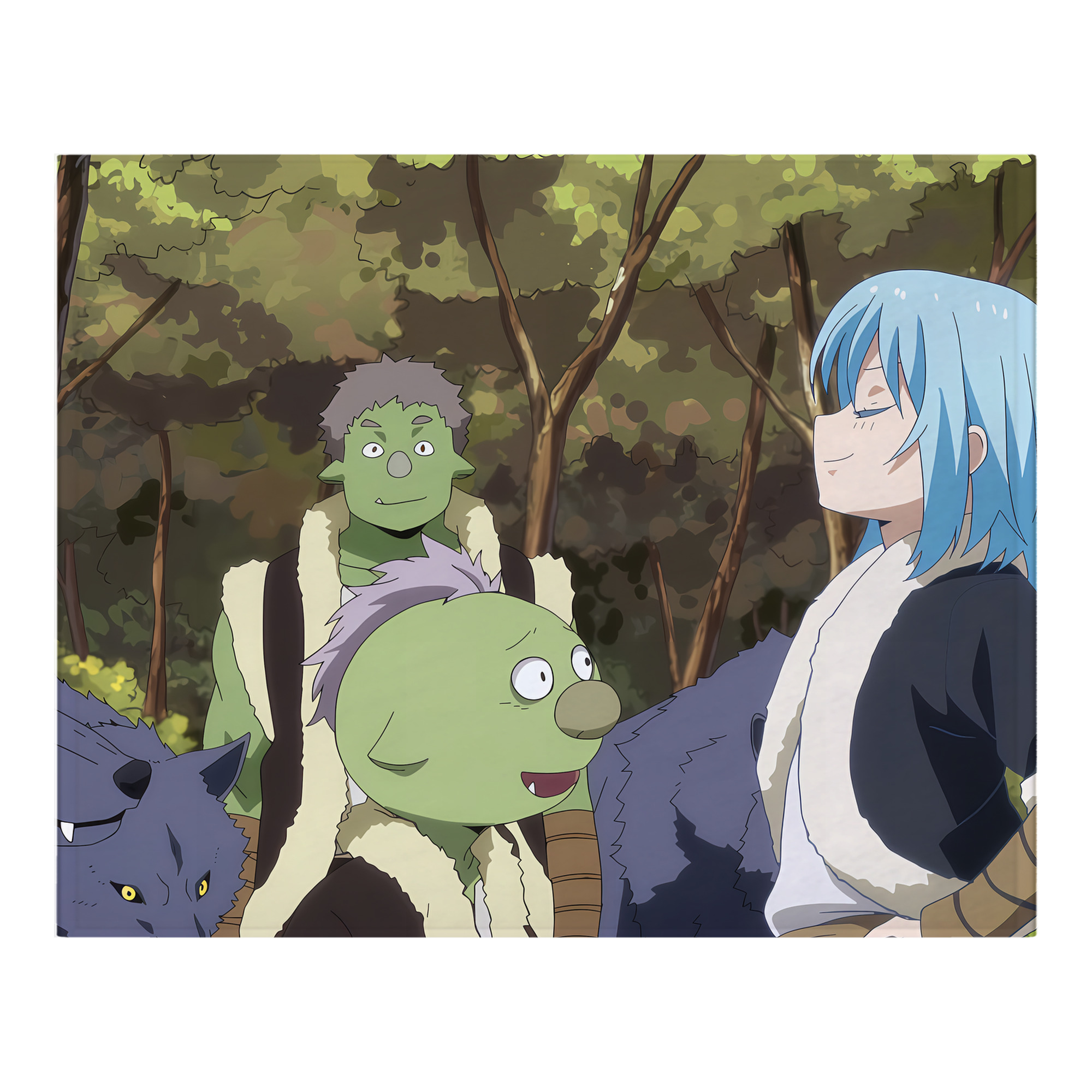 （画像用） 転スラ Regarding Reincarnated to Slime フランネルブランケット・多サイズ対応（横型）