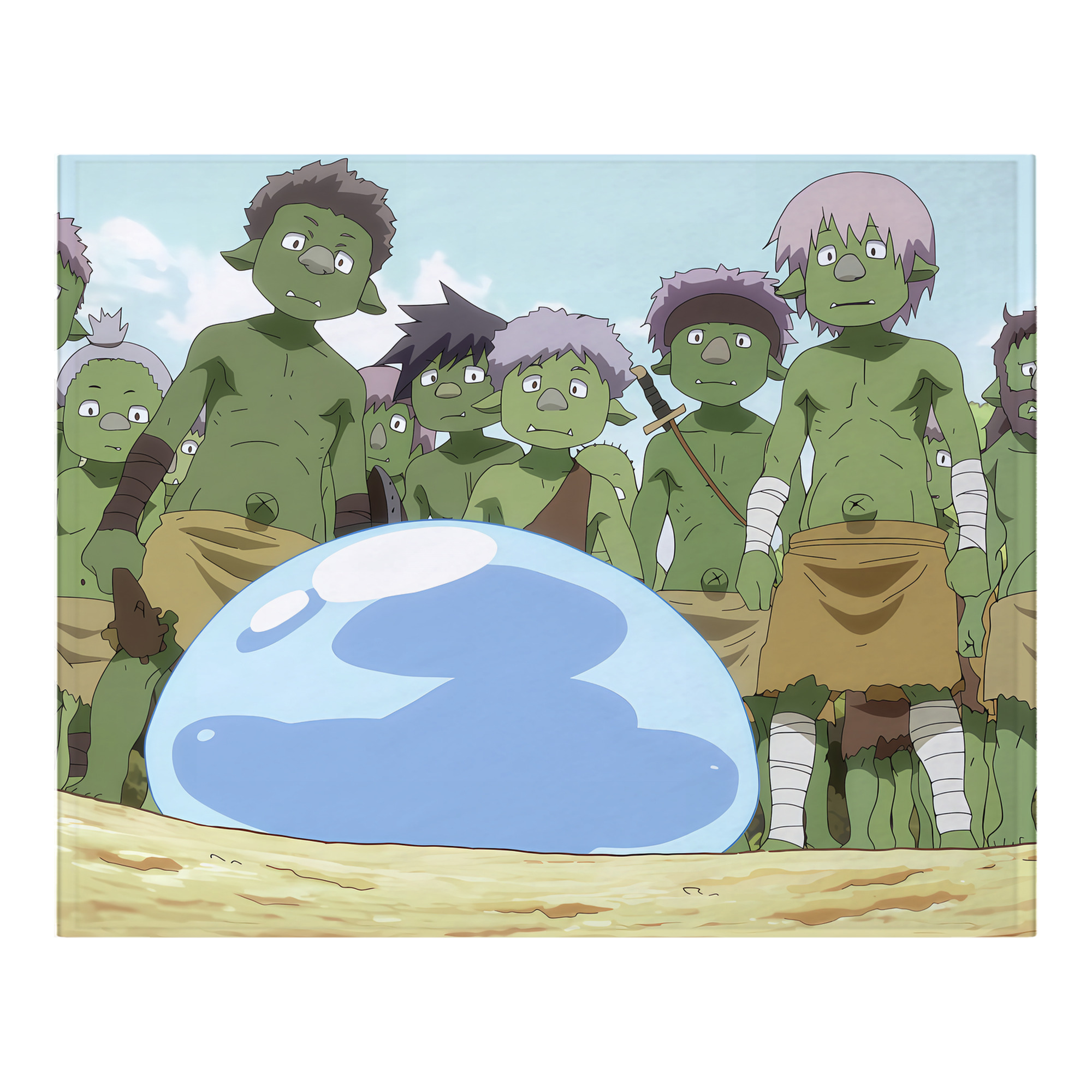 （画像用） 転スラ Regarding Reincarnated to Slime フランネルブランケット・多サイズ対応（横型）